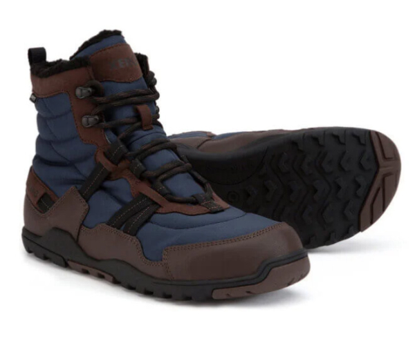 Xero Shoes Alpine Brown Navy Dětské sandále Renbut 13-106A