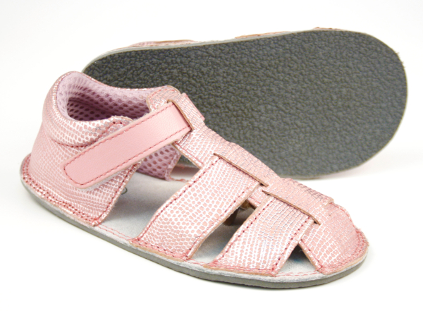 Ef Barefoot sandálky Caribou Dětské sandále Renbut 13-106A