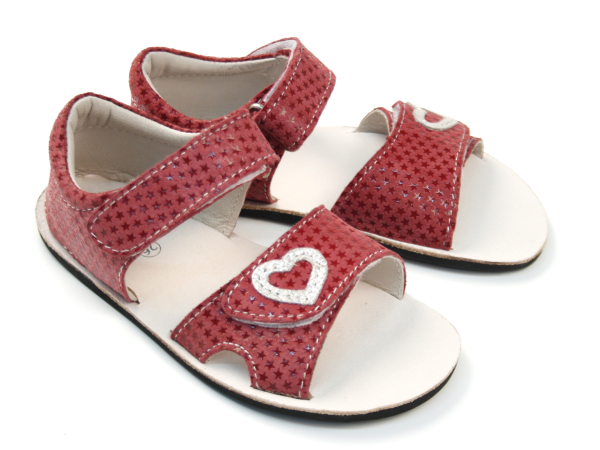 Ef Barefoot sandálky Rosa Dětské sandále Renbut 13-106A