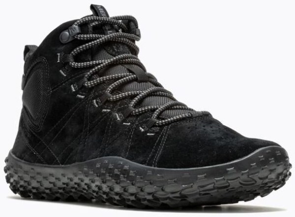 Merrel Wrapt MID WP Black Womens Dětské sandále Renbut 13-106A