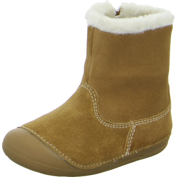 Lurchi Fiffy Suede Tan Dětské sandále Renbut 13-106A