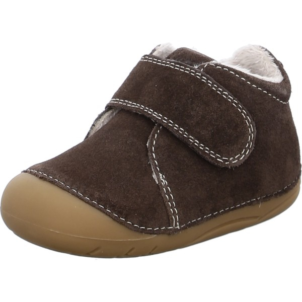 Lurchi Fonsi Suede Brown Dětské sandále Renbut 13-106A