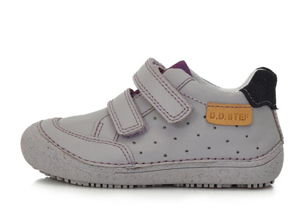 D.D.step Barefoot obuv S063-41377BL Grey Dětské sandále Renbut 13-106A