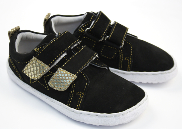 EF Barefoot Black Gold Dětské sandále Renbut 13-106A