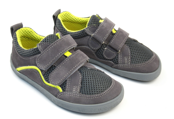 EF Barefoot Grey 23-3403 Dětské sandále Renbut 13-106A