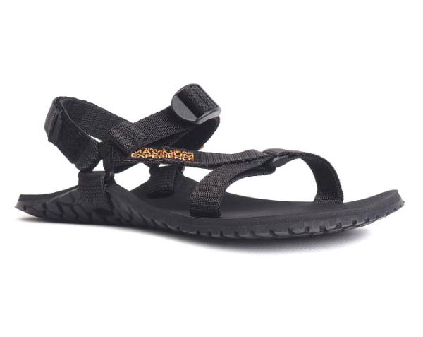 Bosky Performance Z tech Black Orange Dětské sandále Renbut 13-106A