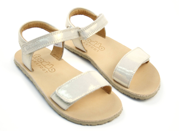 Sandály Froddo Flexi Gold Shine G3150264-10 Dětské sandále Renbut 13-106A