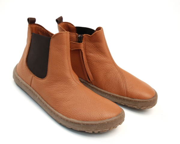 Froddo Barefoot Chelys Cognac G3160237-1 Dětské sandále Renbut 13-106A