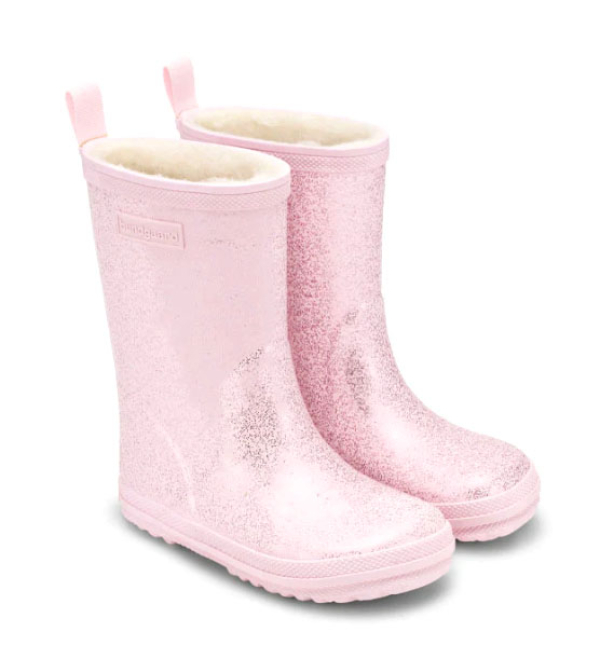 Bundgaard Cirr o High Warm 931 Rose sparkle Dětské sandále Renbut 13-106A