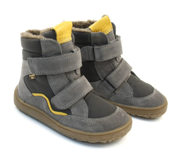 Froddo Barefoot zimní boty s membránou G3160233-3 Grey Dětské sandále Renbut 13-106A