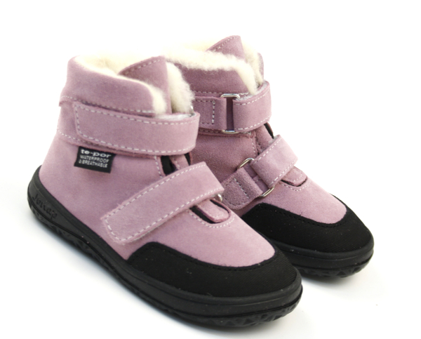Jonap Barefoot Jerry Zima Orchid Dětské sandále Renbut 13-106A