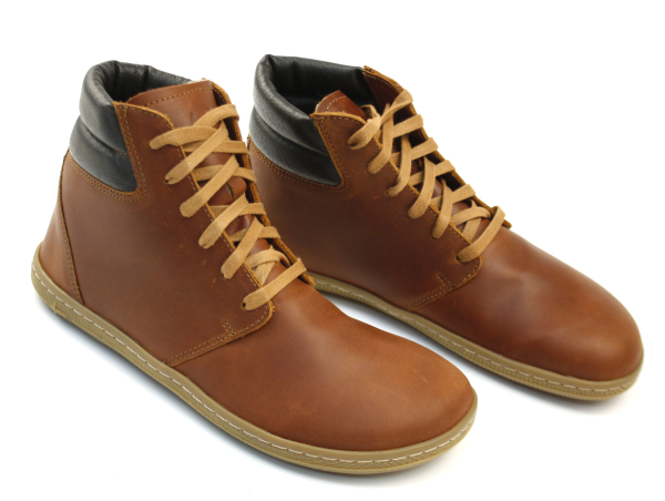Vasky Winter Terry High Brown Beran Dětské sandále Renbut 13-106A