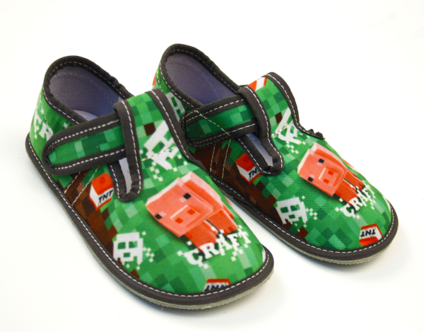Ef Barefoot papuče 395 Craft Dětské sandále Renbut 13-106A