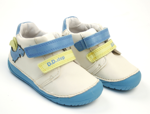 D.D. step Barefoot boty S070-51562 White Dětské sandále Renbut 13-106A