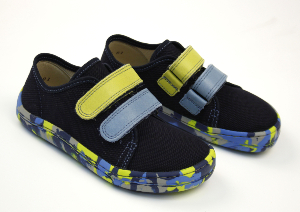 Tenisky Froddo barefoot G1700379-31 Blue+ Dětské sandále Renbut 13-106A