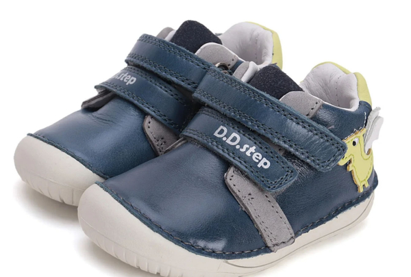 D.D. step Barefoot boty S070-51562A Dětské sandále Renbut 13-106A