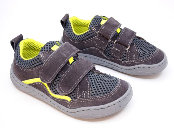 EF Barefoot Grey 3403 Dětské sandále Renbut 13-106A