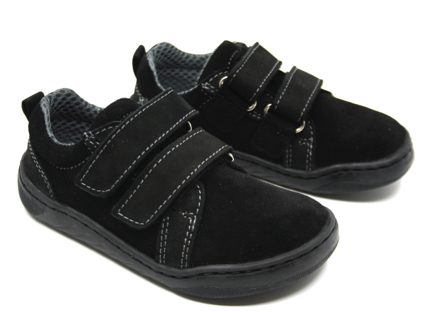 EF Barefoot Black 3387 Dětské sandále Renbut 13-106A