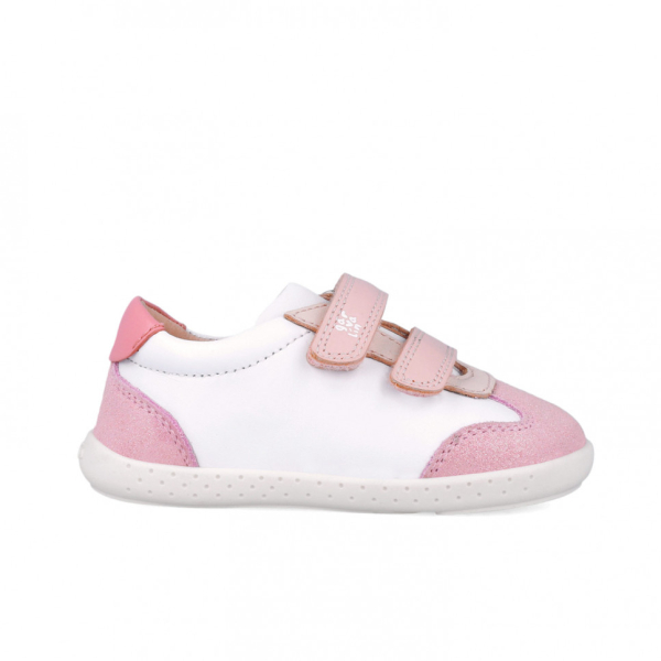 Garvalín Blanco Y Rosa Dětské sandále Renbut 13-106A