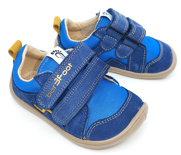 Barefoot boty 3F 3BE19/H48 Navy Dětské sandále Renbut 13-106A