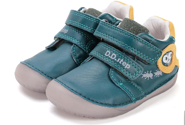 D.D. step Barefoot boty S070-52576B Dětské sandále Renbut 13-106A