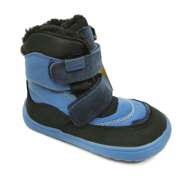 Protetika zimní barefoot boty Nut Blue Dětské sandále Renbut 13-106A