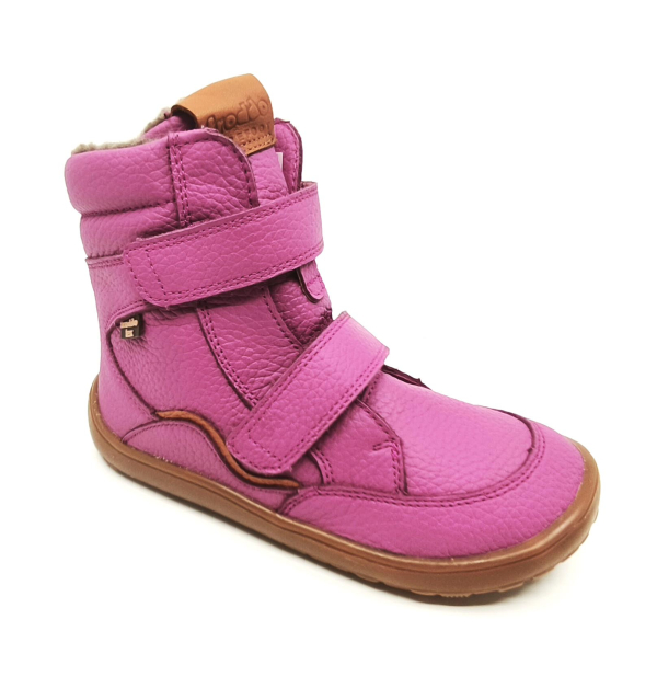 Froddo Barefoot zimní boty s membránou G3160246-8 Fuxia Dětské sandále Renbut 13-106A