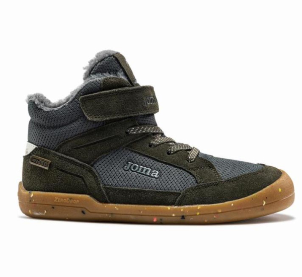 Joma barefoot Coco Junior Khaki Dětské sandále Renbut 13-106A
