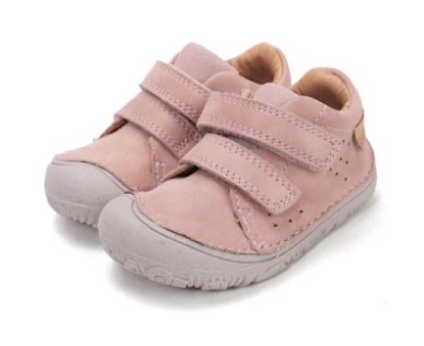 D.D. step Barefoot boty S073-61950D Baby Pink Dětské sandále Renbut 13-106A