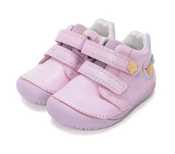D.D. step Barefoot boty S070-61646A Daisy Pink Dětské sandále Renbut 13-106A