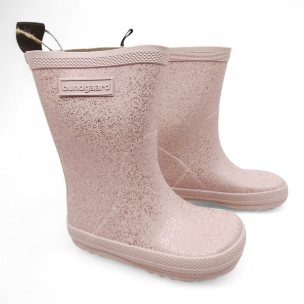 Bundgaard Holínky Charly Old Rose Sparkle Dětské sandále Renbut 13-106A