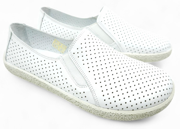 Wild Barefoot Slip ons White Dětské sandále Renbut 13-106A