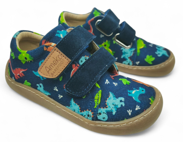 Ameko barefoot Neo Dino Dětské sandále Renbut 13-106A
