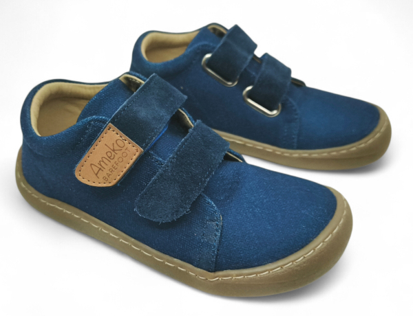 Ameko barefoot Neo Navy Dětské sandále Renbut 13-106A