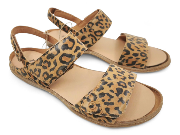 Sandálky Josef Seibel Caitlyn 04 Leopard Dětské sandále Renbut 13-106A