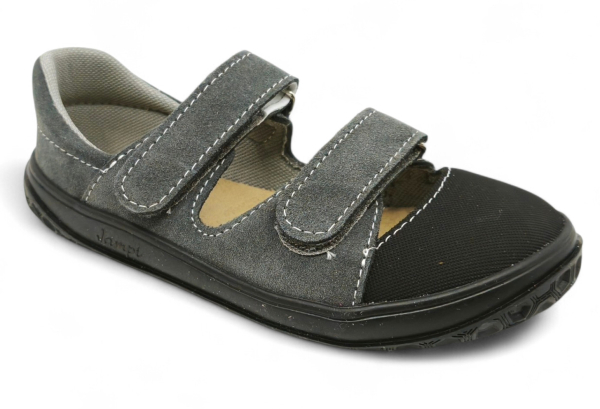 Jonap sandálky B21 tmavě šedá Dětské sandále Renbut 13-106A