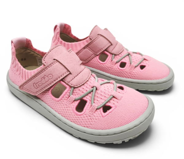 Froddo barefoot dětské sandály G3150296-6 Pink Dětské sandále Renbut 13-106A