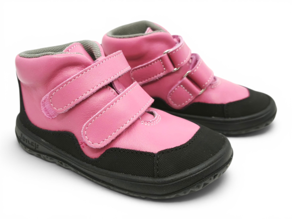 Jonap Barefoot Bella růžová Dětské sandále Renbut 13-106A