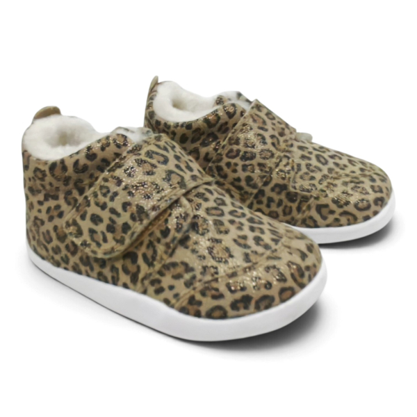 Bobux XPLORER Rover Arctic Leopard Shimmer Dětské sandále Renbut 13-106A