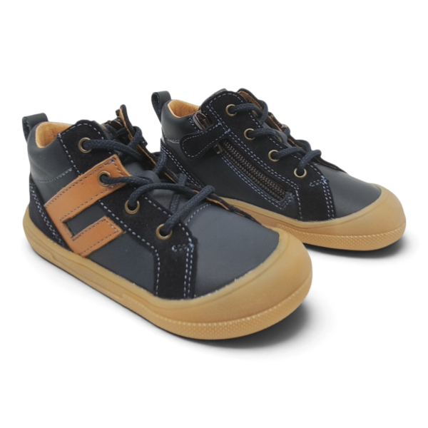 Froddo Barefoot G2130379 Dark Blue Dětské sandále Renbut 13-106A