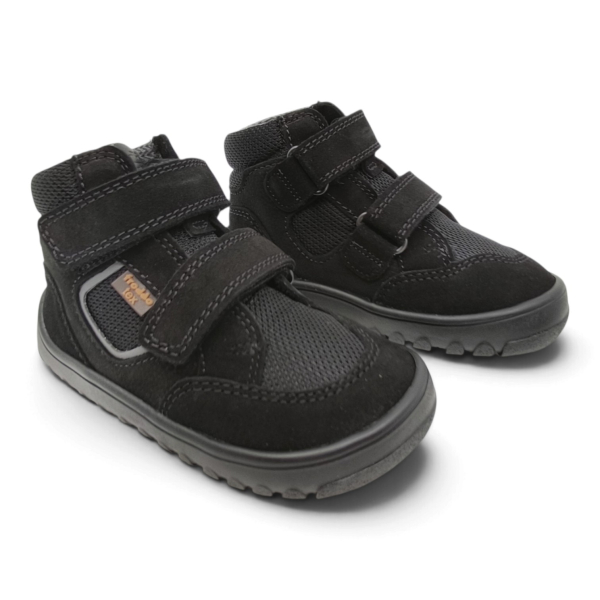 Froddo Barefoot UP Hill Tex G3110281-16 Black Dětské sandále Renbut 13-106A