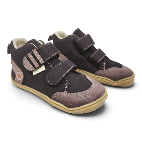 Ricosta Qnuffs Barefoot Pflaume/sucre Dětské sandále Renbut 13-106A