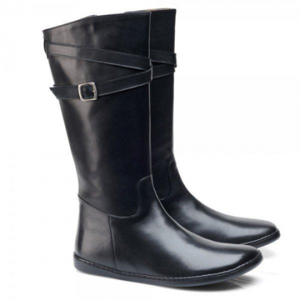 Zaqq Attraqt Winter Nappa Black Dětské sandále Renbut 13-106A
