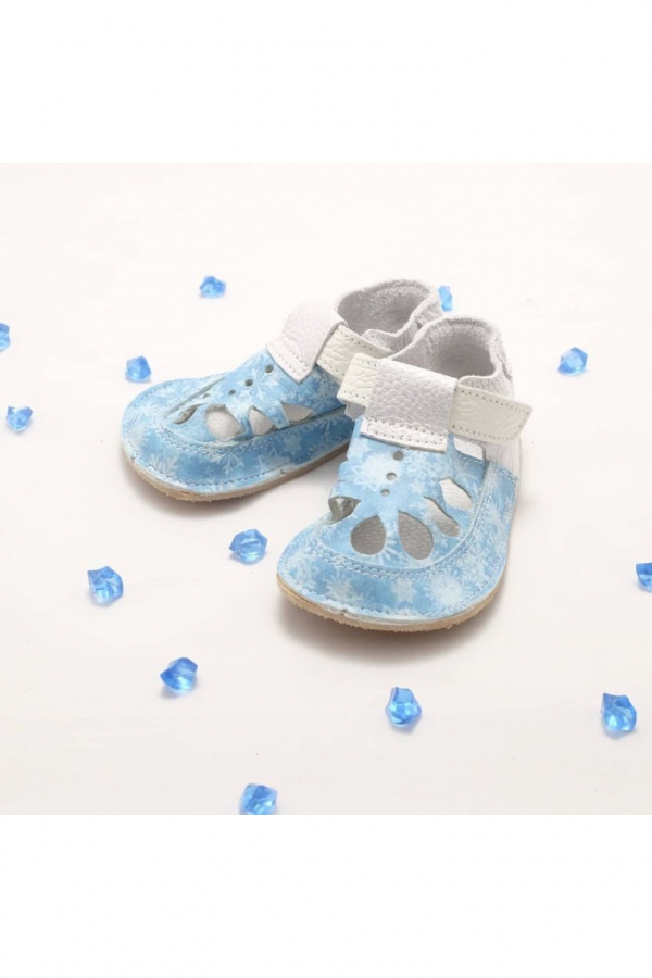 Baby Bare Shoes IO Snowflakes Dětské sandále Renbut 13-106A