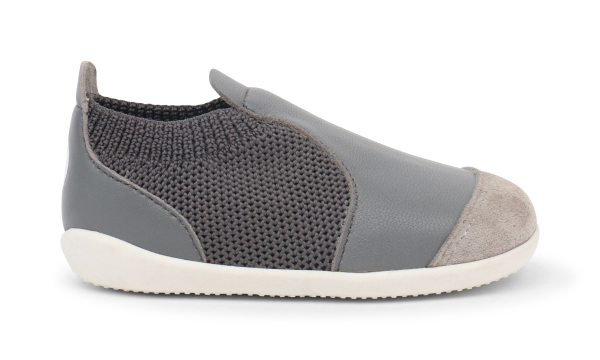 Bobux Xplorer Aktiv Knit Smoke Dětské sandále Renbut 13-106A