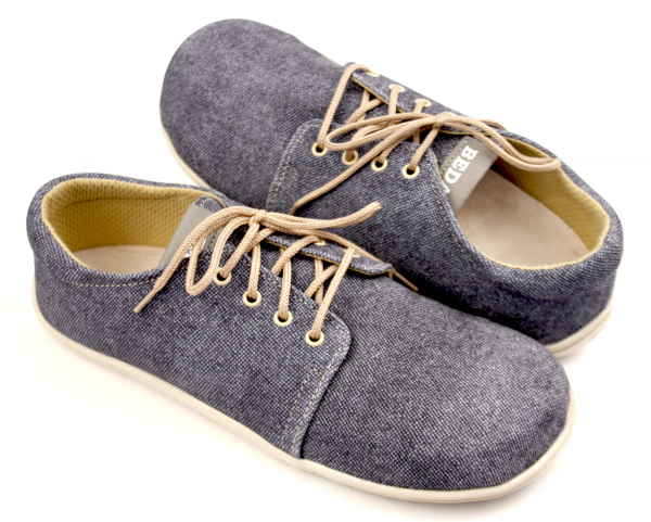 Beda Boty Barefoot Denim BF0002 Dětské sandále Renbut 13-106A