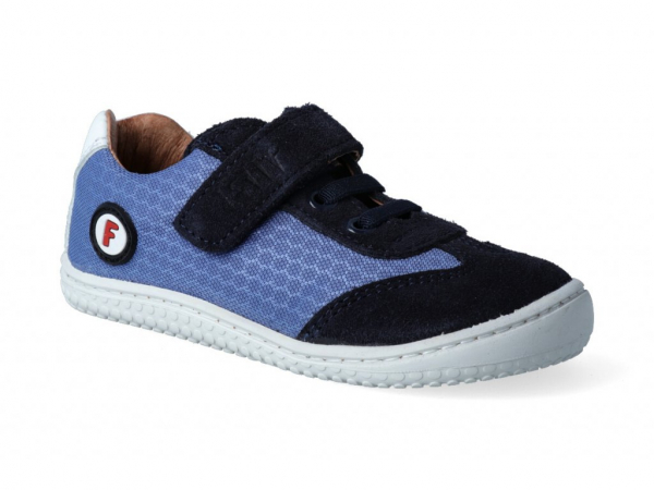 Filii barefoot M Salamander strap ocean Dětské sandále Renbut 13-106A