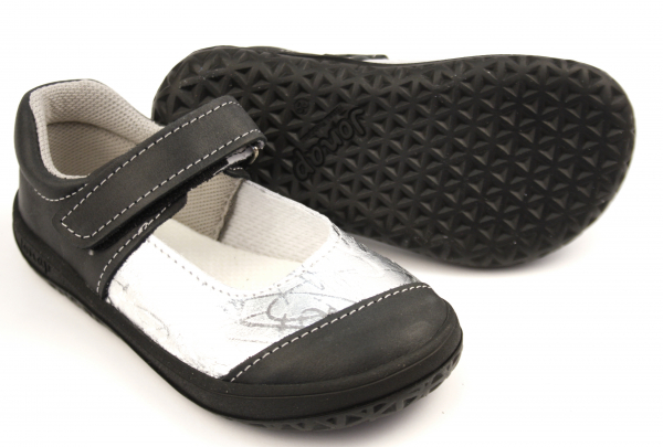 Jonap barefoot B14M Černá Dětské sandále Renbut 13-106A