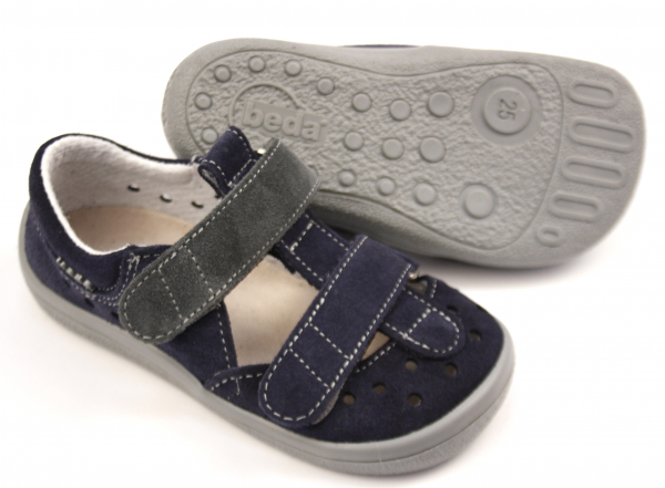 Beda barefoot sandály Lucas Dětské sandále Renbut 13-106A