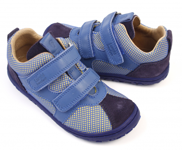 Lurchi barefoot Nevio Nappa Azul Dětské sandále Renbut 13-106A